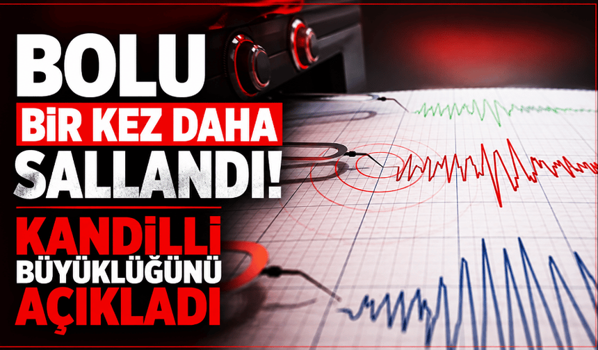 Türkiye’de bir deprem daha! Kandilli merkez üssünü açıkladı