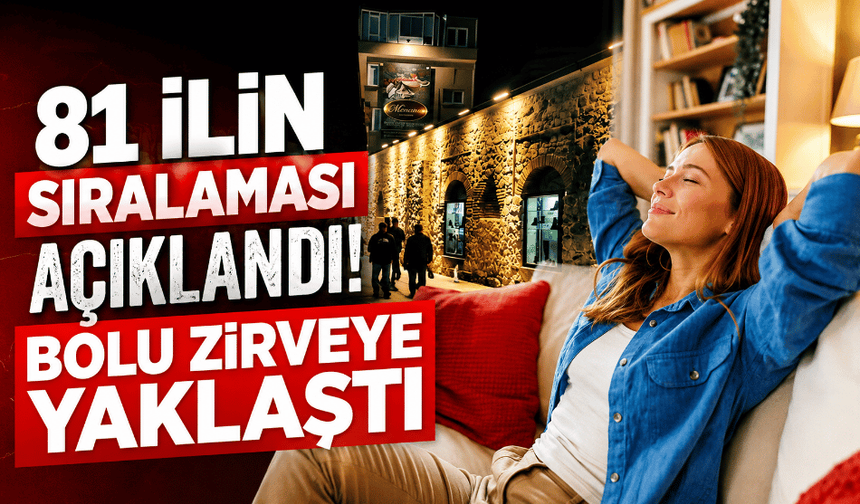 Türkiye’nin en mutlu illeri belli oldu