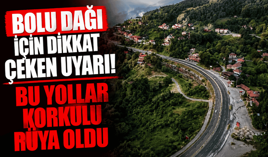 Türkiye’nin en tehlikeli 5 yolu belli oldu! Bu güzergâhlara dikkat