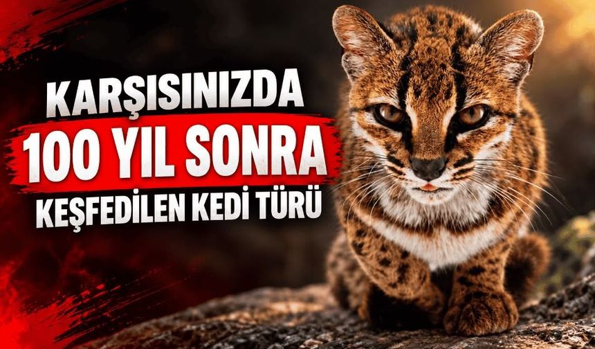 100 yıl sonra bir ilk! yeni kedi türü keşfedildi
