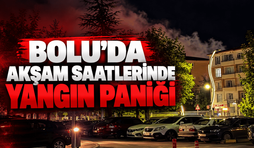Akşam saatlerinde korkutan yangın! alevler çatıyı sardı