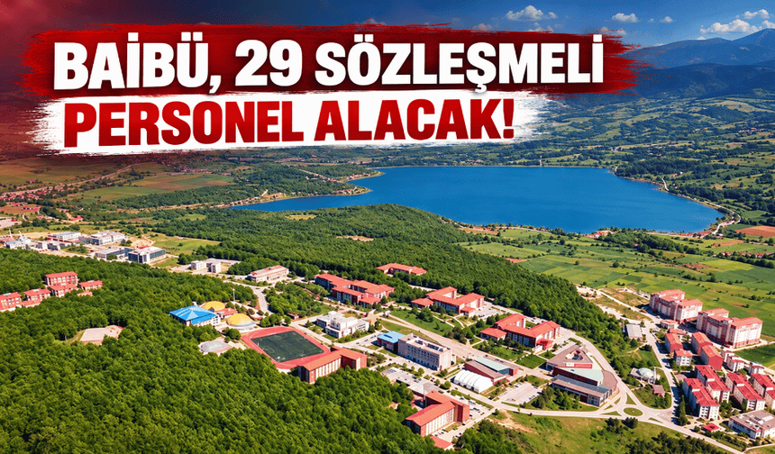 Üniversiteye 29 sözleşmeli personel alınacak