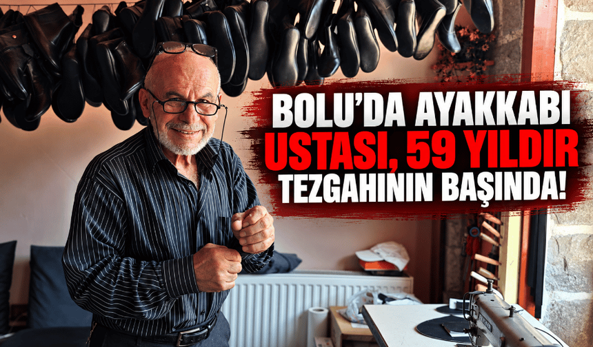 Çocukken başına geçtiği tezgahından 59 yıldır ayrılmadı