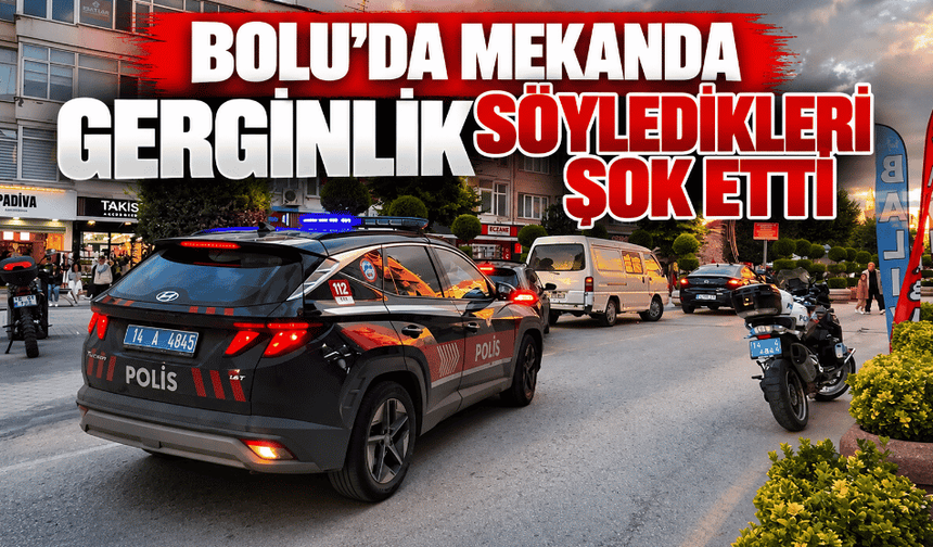 Eğlence mekanında gerginlik sokağa taştı