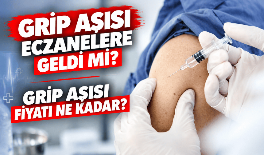 Grip aşısı eczanelere geldi mi? Grip aşısı fiyatı ne kadar?