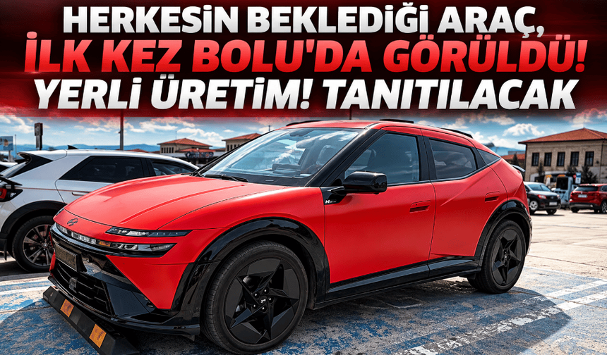 IONIQ 3, lansman öncesi Bolu’da görüntülendi!