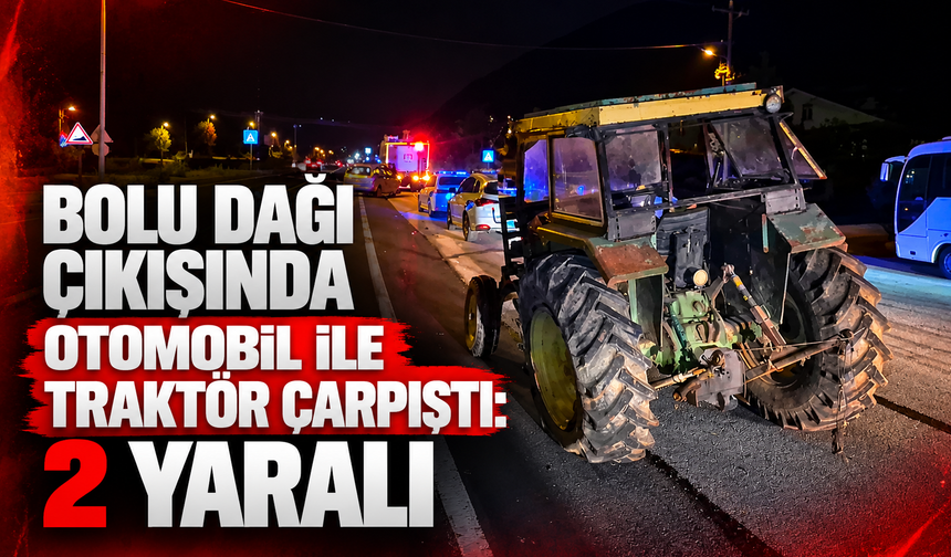 Bolu Dağı Çıkışında Korkutan Kaza: 2 Yaralı