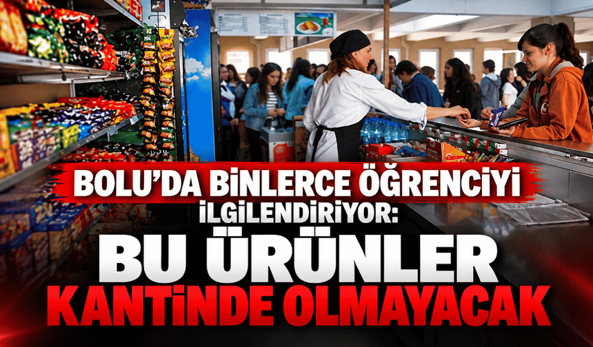 Milyonlarca veliyi ilgilendiriyor: kantinlerde bu ürünler yer alamayacak