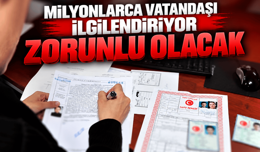 Milyonları ilgilendiriyor! 1 Aralık’ta zorunlu
