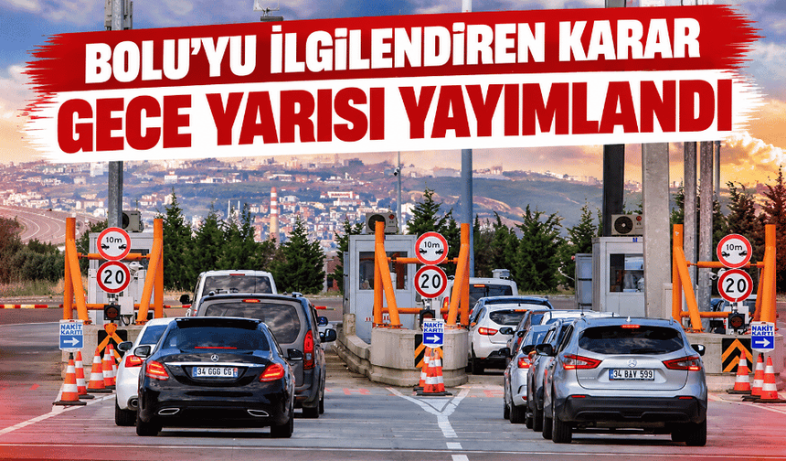 Milyonlarca sürücüyü ilgilendiriyor: Otoyol ve köprüler için yeni dönem