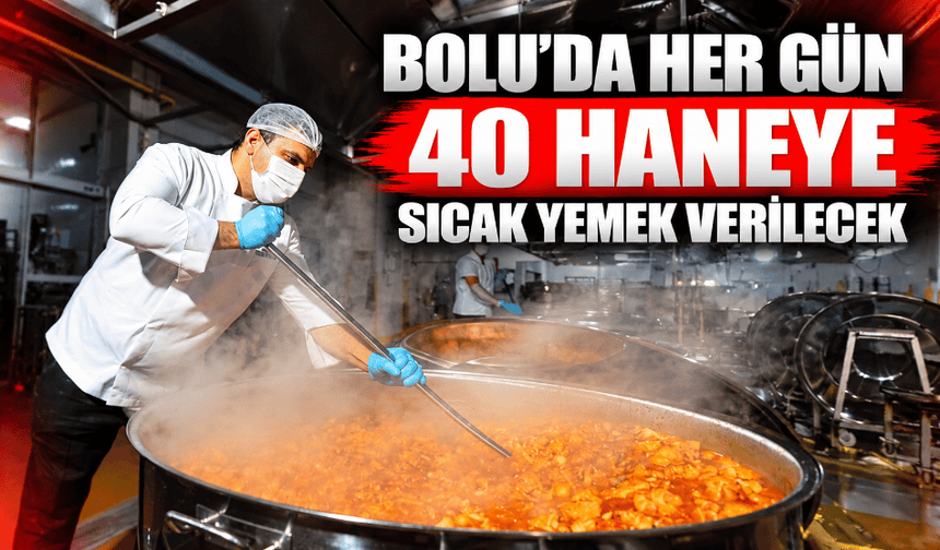 Protokol imzalandı, her gün 40 haneye yemek verilecek