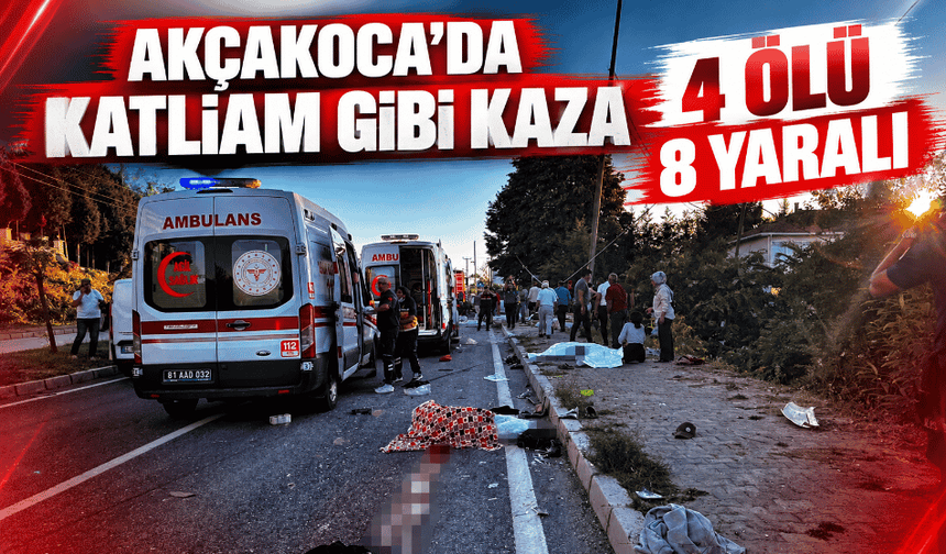 Resmen katliam: 4 ölü, 8 yaralı