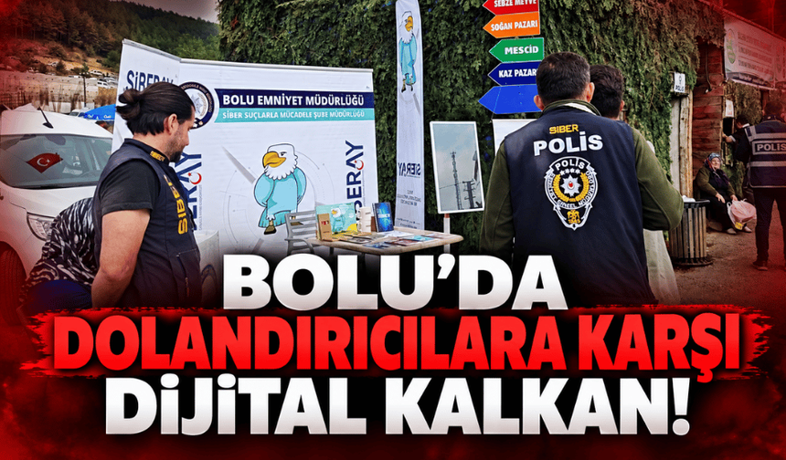 Gerede'de vatandaşlar siber suçlara karşı bilgilendirildi