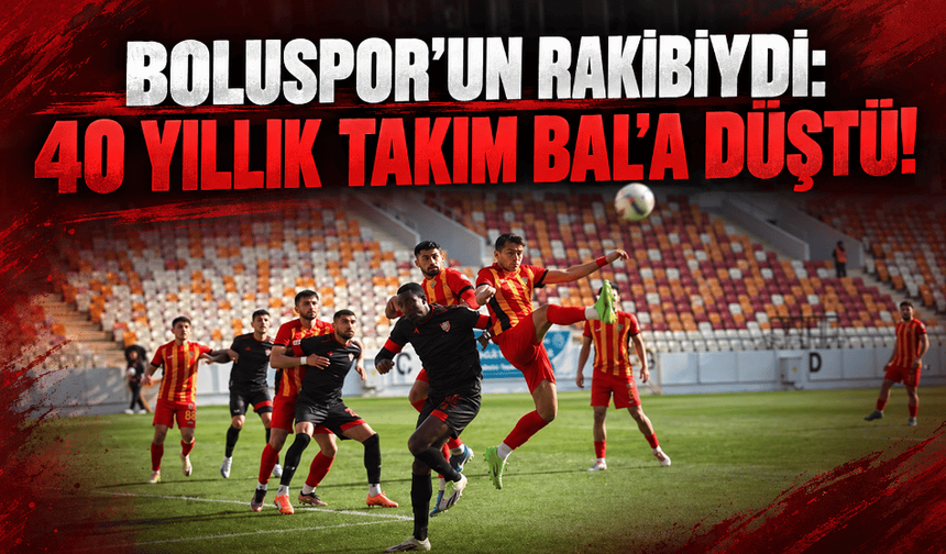 Boluspor’un rakibiydi: 40 yıllık kulüp BAL’a düştü!