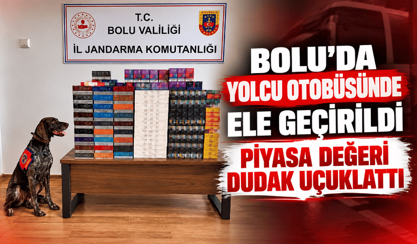 Yolcu otobüslerinde kaçak tütün operasyonu