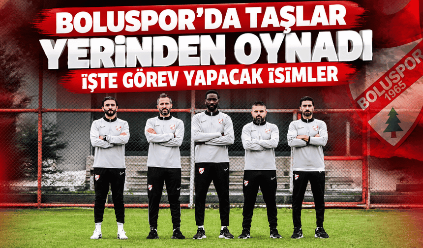 1. Lig ekibinde teknik kadro değişti! 5 isim göreve getirildi