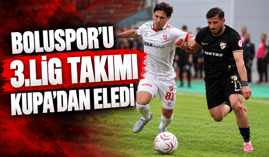 Ziraat Türkiye Kupası: Boluspor: 1 - Karşıyaka: 3