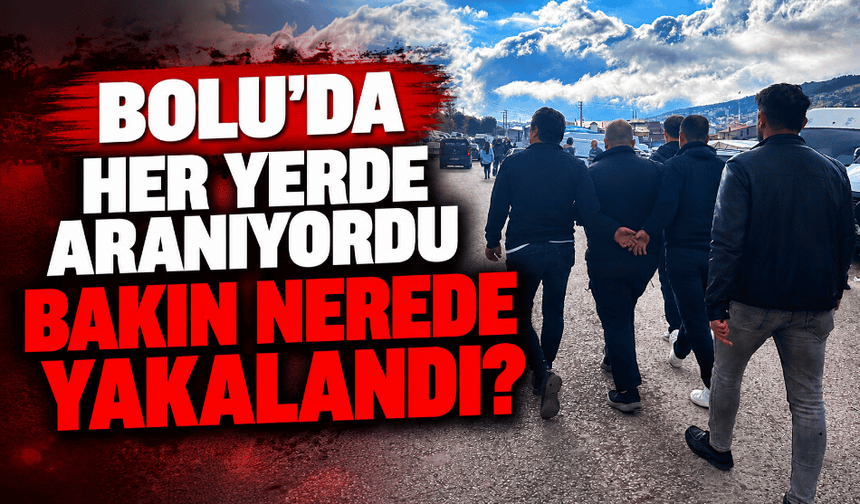 Aranan hükümlü panayırda yakalandı