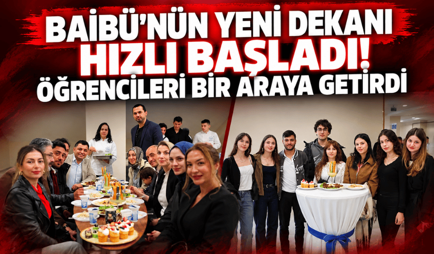 BAİBÜ’de yeni dekan sahaya hızlı indi! Öğrenci toplulukları Mengen’de bir araya geldi