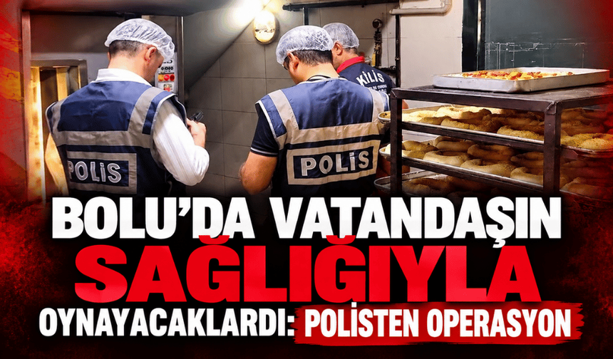 Bolu dahil 81 ilde gıda operasyonu: 61 milyon TL’lik sahte ürün ele geçirildi