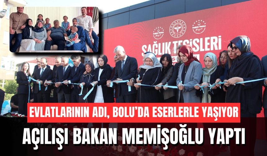 Bakan Memişoğlu açılışı yaptı: Rümeysa Gültekin’in adı diyaliz merkezinde yaşayacak