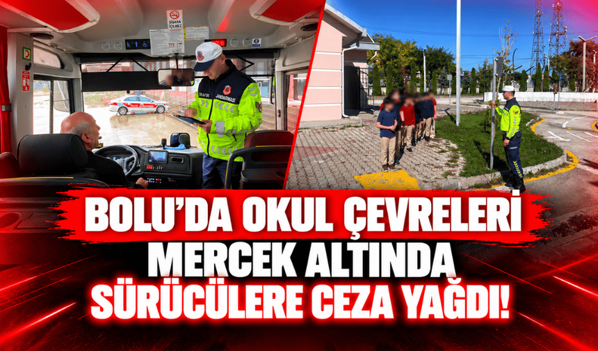 Bolu'da trafik denetimlerinde sürücülere 3 milyon 19 bin 397 lira ceza kesildi