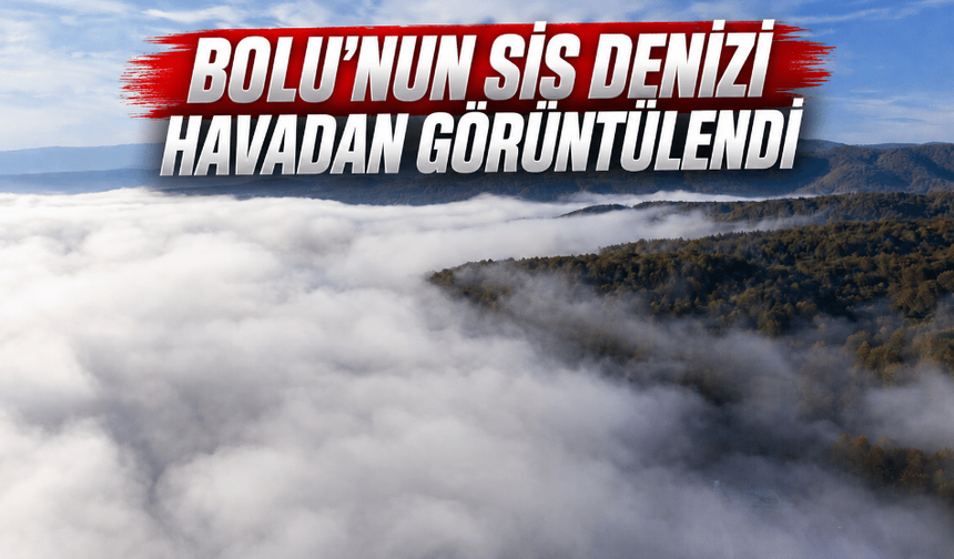 Sis, Bolu şehir merkezini kapladı!