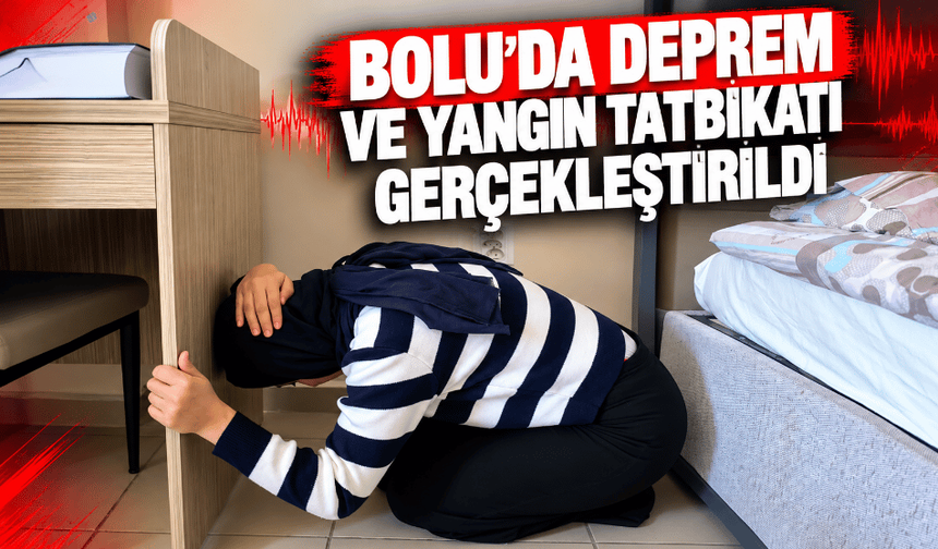 Deprem ve yangın tatbikatı gerçekleştirildi