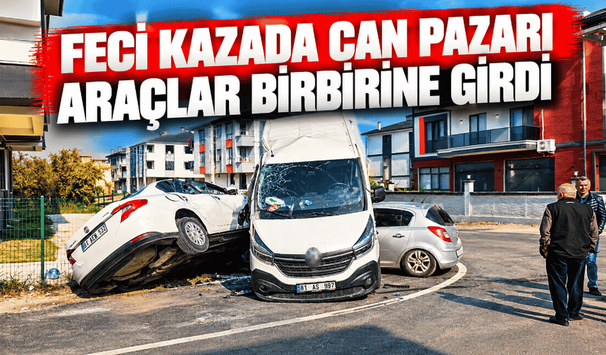 Feci kazada can pazarı 3 yaralı