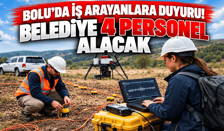 İş arayanlar dikkat! Belediyeden 4 kişilik istihdam duyurusu