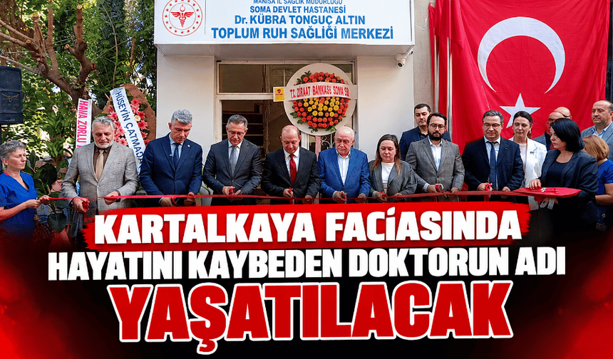 Kartalkaya faciasında hayatını kaybeden doktorun adı yaşatılacak