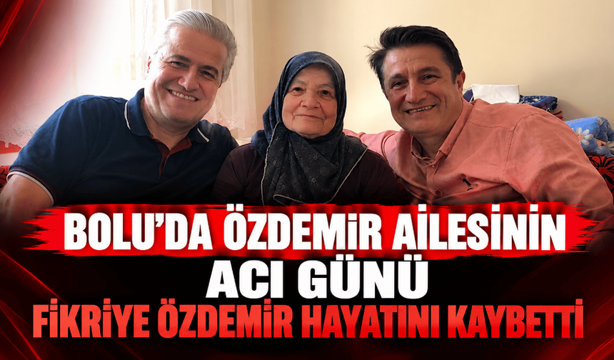 Köklü işletmenin sahipleri anne acısıyla sarsıldı