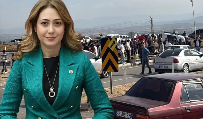 MHP'li milletvekili ve il başkanının konvoyunda kaza: 1 ölü, 4 yaralı
