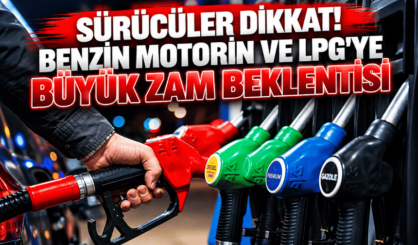 Sürücüler dikkat! Benzin, motorin ve LPG'ye büyük zam beklentisi