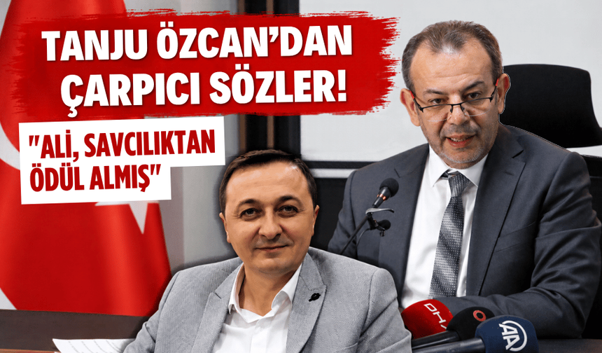 Tanju Özcan’dan mahkemede çarpıcı sözler: “Ali, savcılıktan küçük bir ödül almış!”