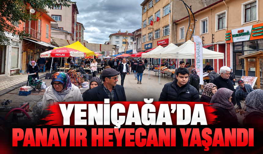 Yeniçağa Panayırı’nda Renkli Görüntüler