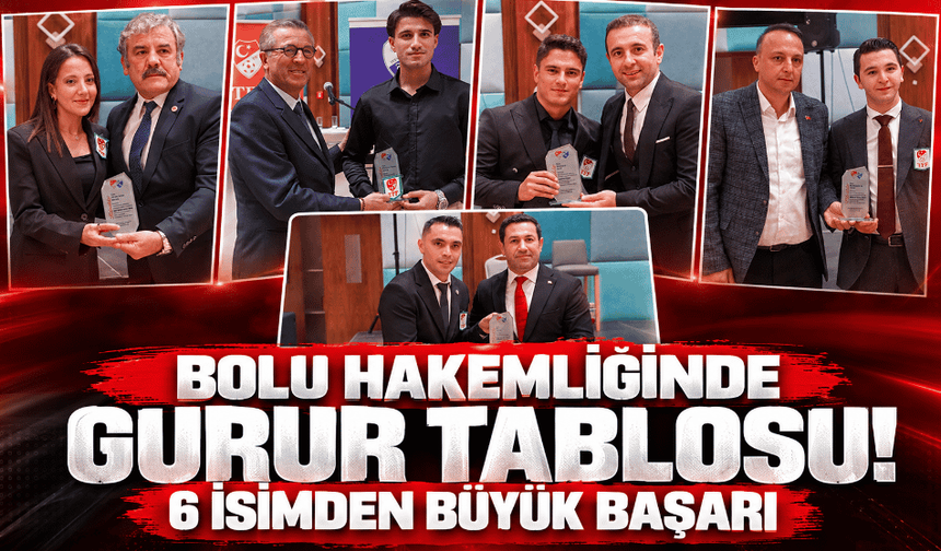 Türk futbolunda hakemlik başarısı 6 yeni isim!