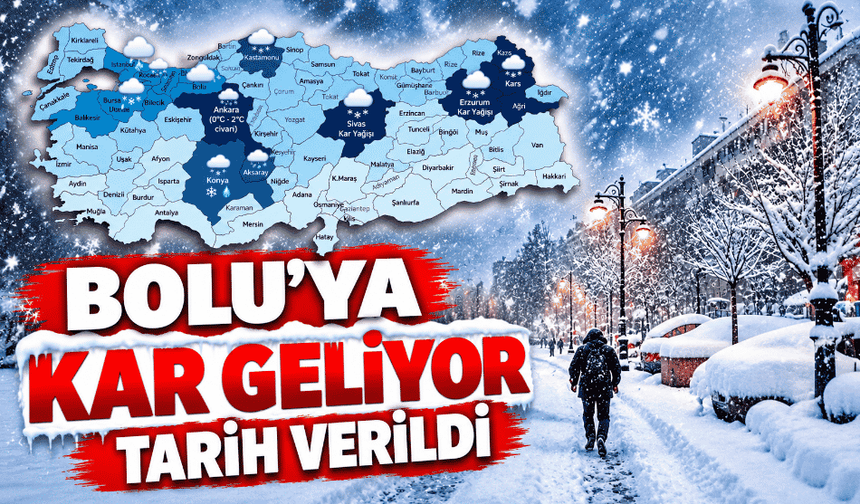 Türkiye'de kış erken geliyor Kar sinyali geldi