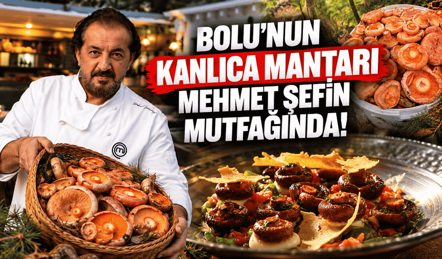 Ünlü şef Mehmet Yalçınkaya bu kez kanlıca mantarını tanıttı!
