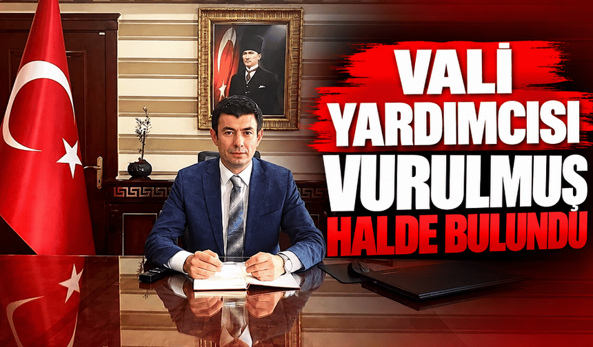 Vali Yardımcısı vurulmuş halde bulundu