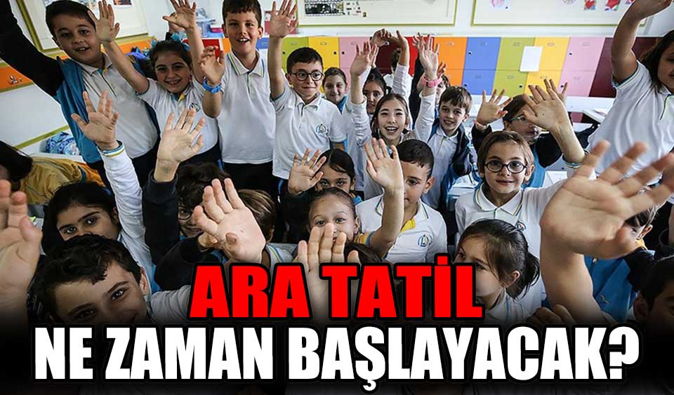 Ara tatil ne zaman başlayacak? Köroğlu Gazetesi Bolu son dakika