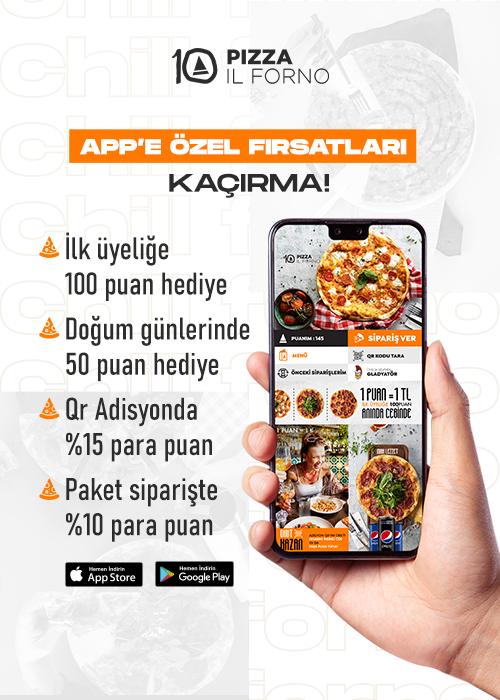 Pizza İl Forno Mobil Uygulama Gorsel2