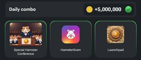 Hamster Kombat, 12 Temmuz 2024 Tarihli Kombo Kartları Belli Oldu