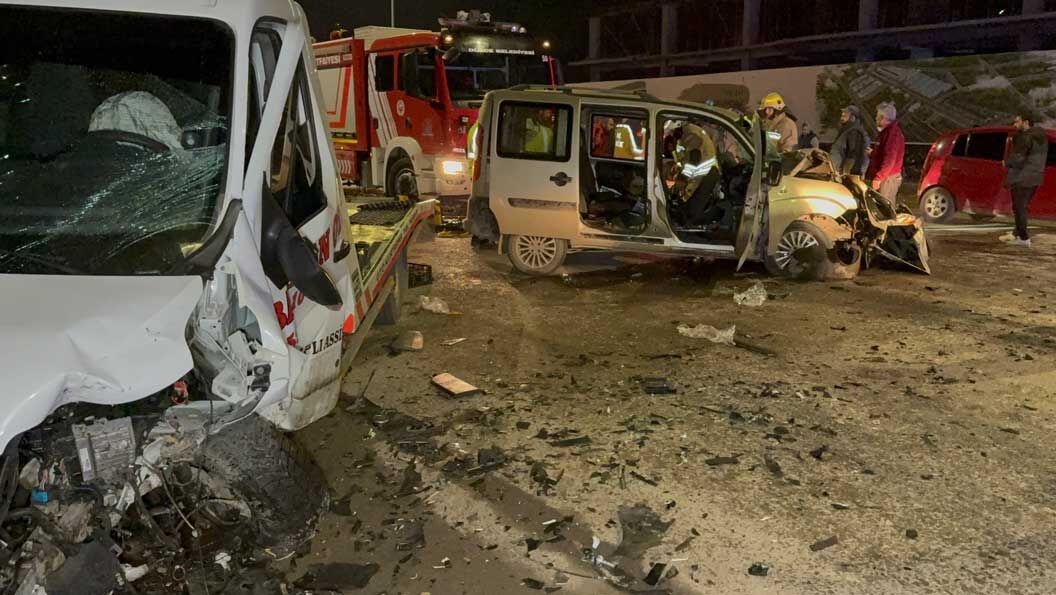 Düzce Ağır Yaralı Trafik Kazası (1)