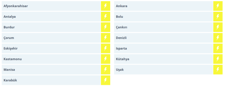 Bolu Kritik Uyarı