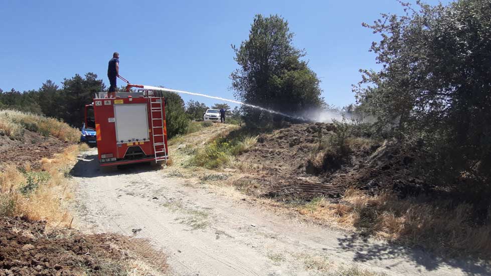 Ot Yangını Müdahale (2)