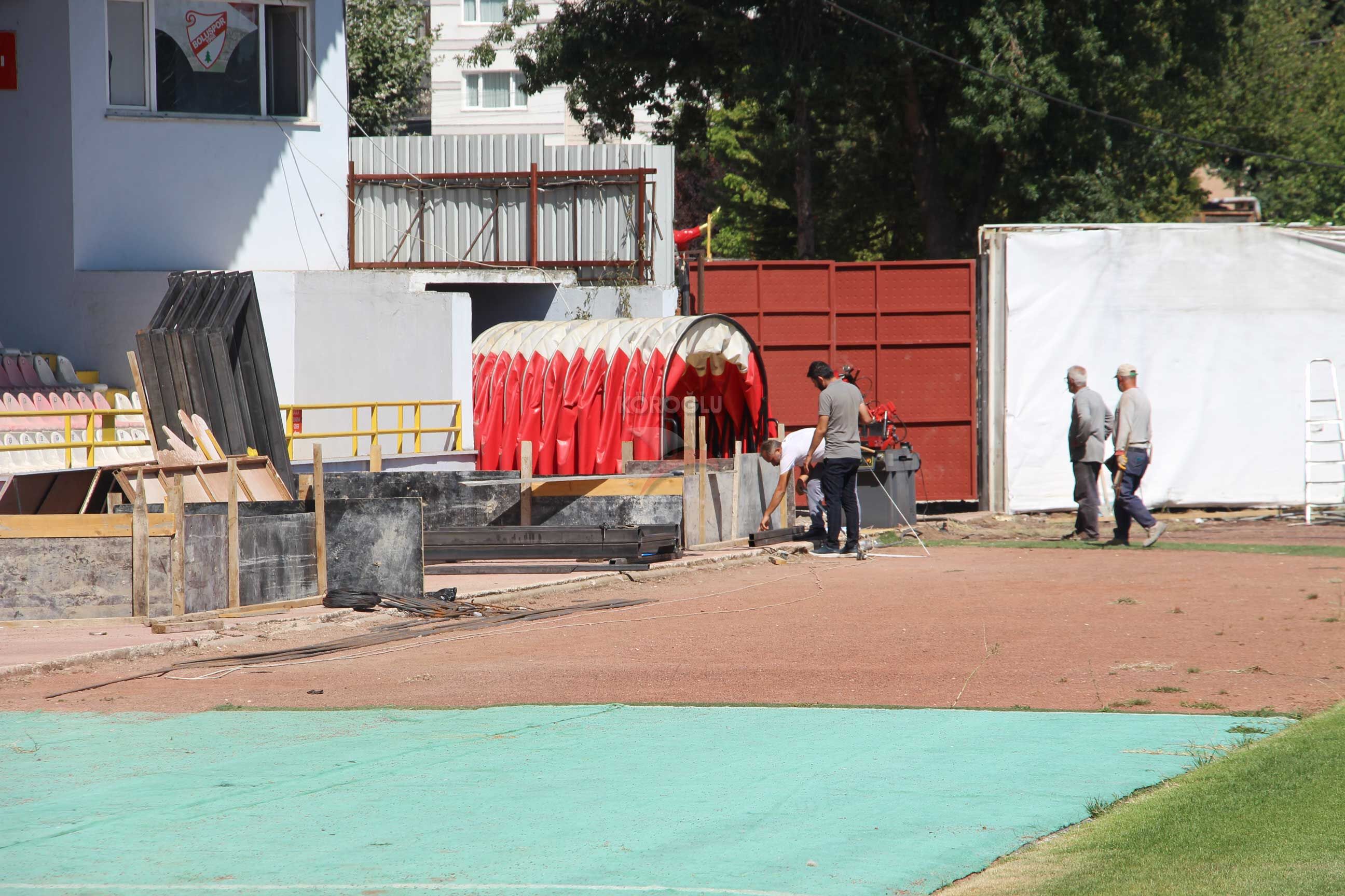 Bolu Atatürk Stadyumu Çalışmaları