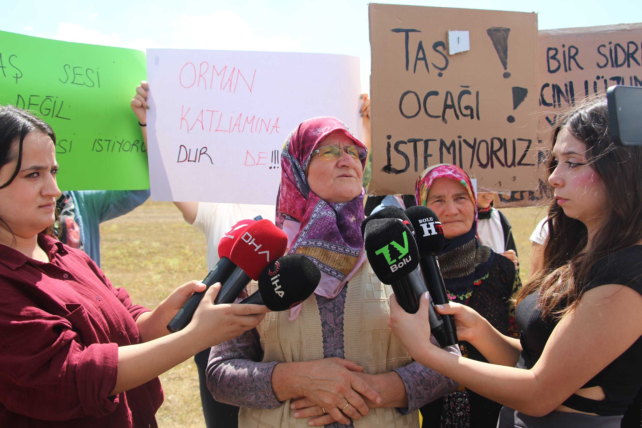 Bolu Kındıra, Bürnük, Kol Maden Eylemi (1)