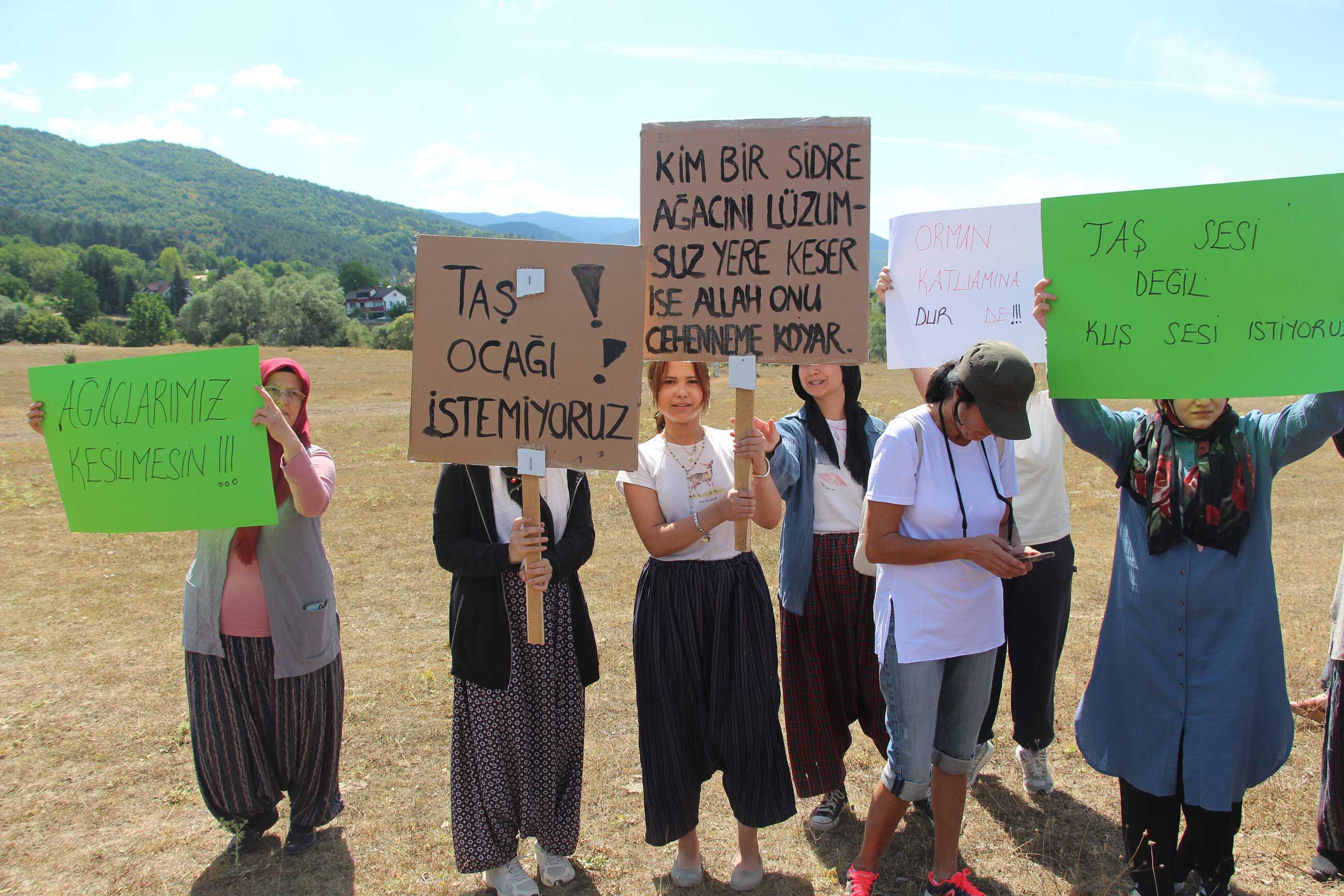 Bolu Kındıra, Bürnük, Kol Maden Eylemi (5)