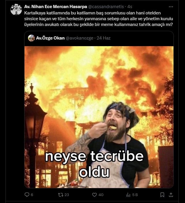 Nihan Ece Mercan Hasarpa Tepki